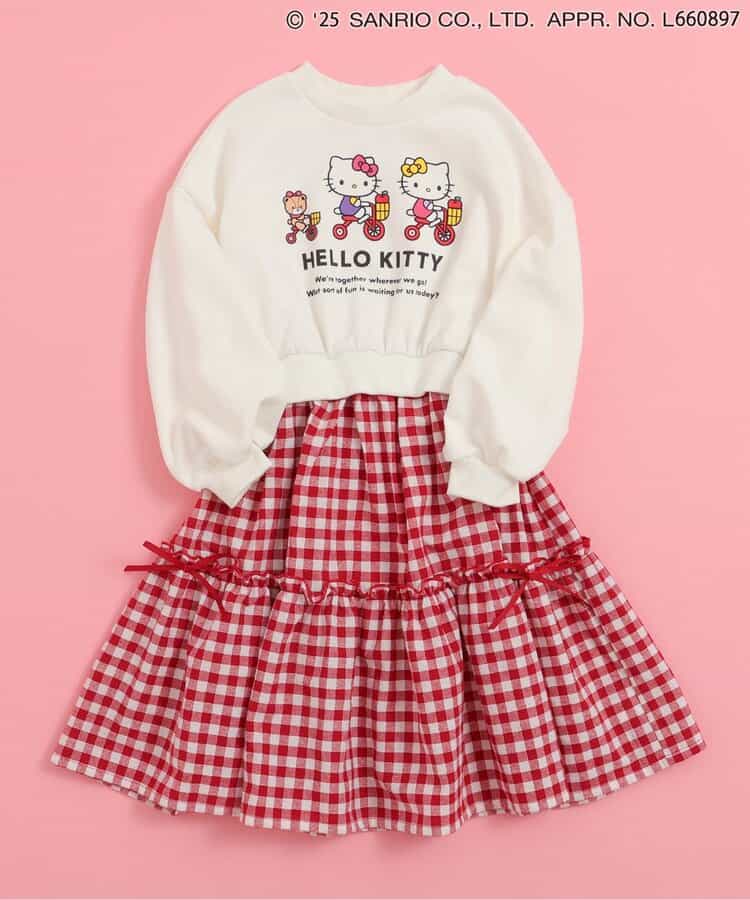 ハローキティ　ドッキングワンピース