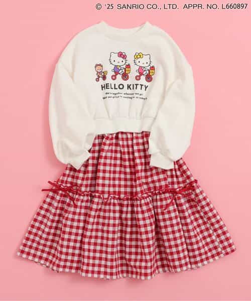 ハローキティ　ドッキングワンピース