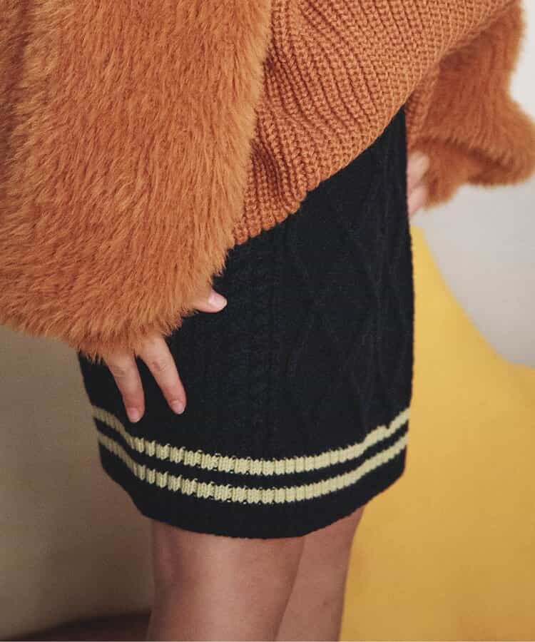 ★SALE★ケーブルニットスカート