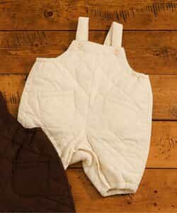 Bpop キルトサロペット