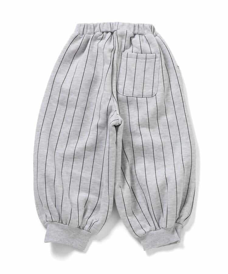 ストライププリントパンツ_AAAL PRODUCTS  10分丈_1011444