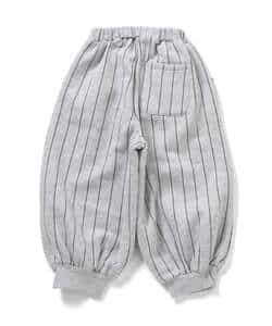 ストライププリントパンツ_AAAL PRODUCTS  10分丈_1011444