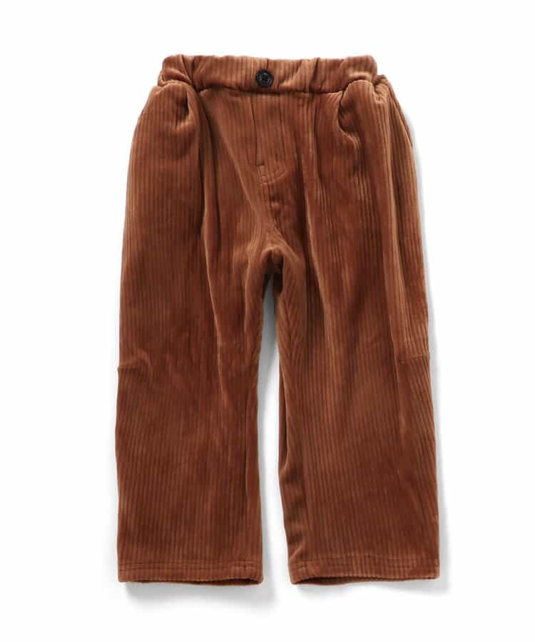 あったかふわとろテーパードパンツ  10分丈