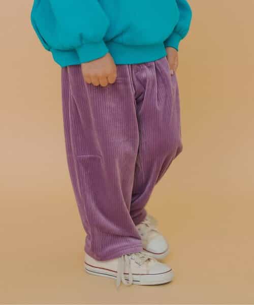 あったかふわとろテーパードパンツ  10分丈