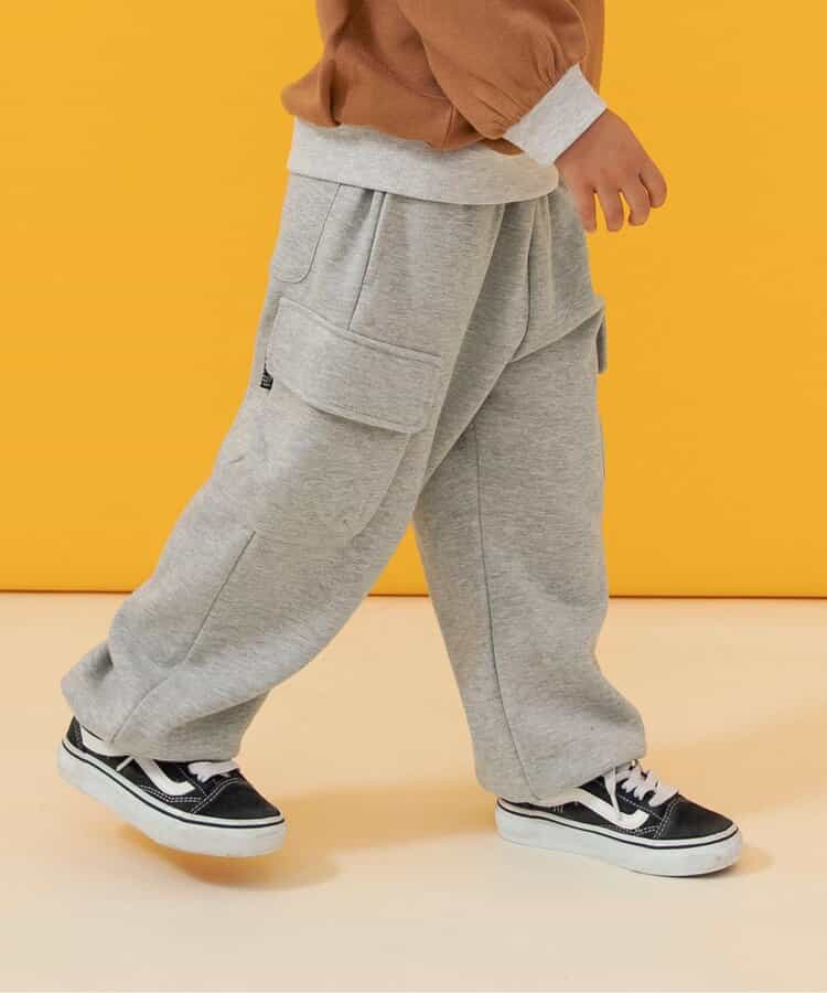 あったかカーゴパンツ  10分丈