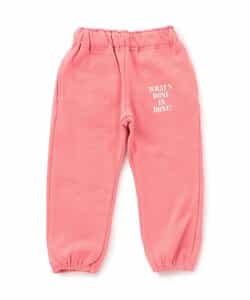 WEB限定  ロゴ裏起毛スウェットパンツ(セットアップ可)  10分丈