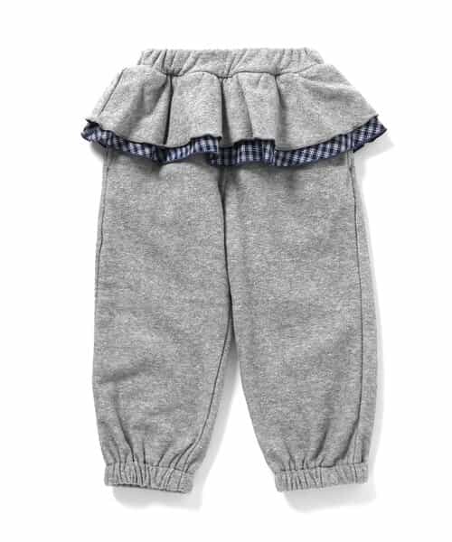 パイルフリルスウェット  10分丈