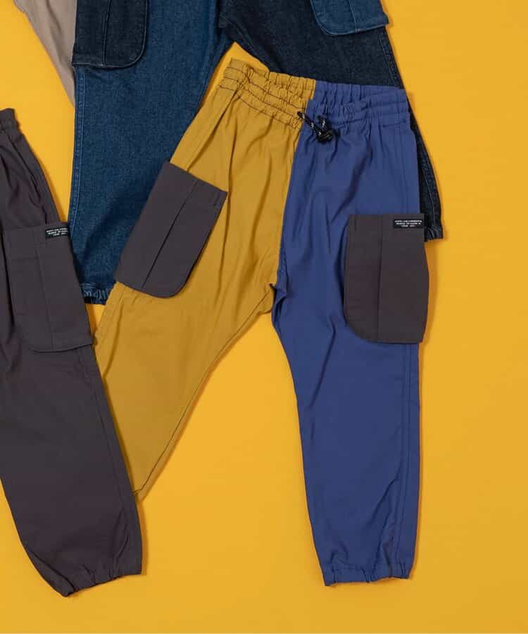 あったからくらくサイドポケットパンツ  10分丈