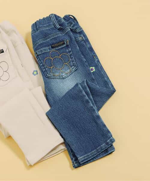 ★SALE★【あったか】ストレートエブリパンツ_裏起毛 10分丈