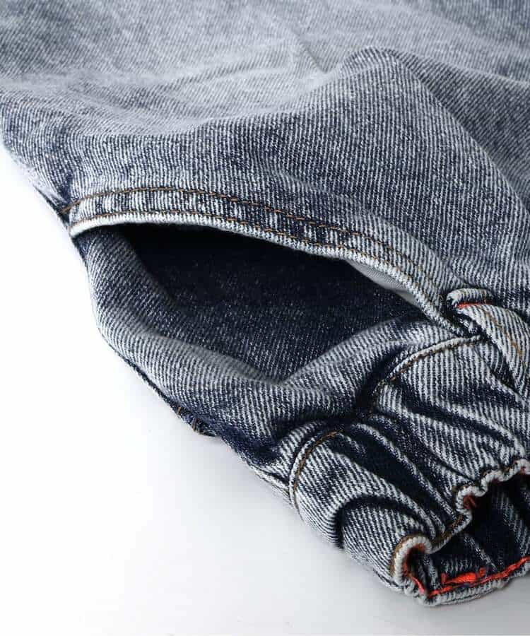 あったかデニムパンツ  10分丈_1007506