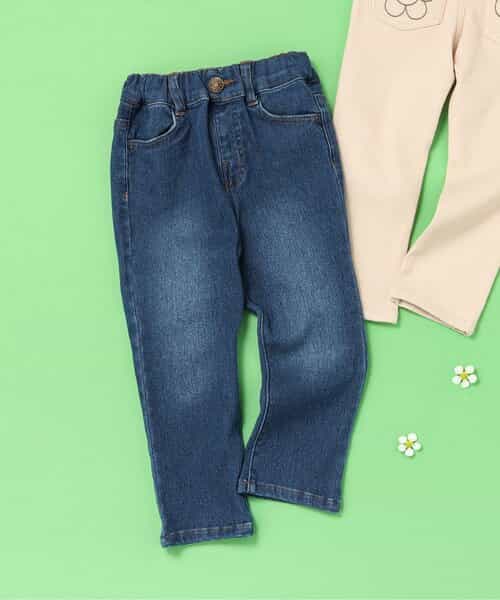 あったかストレートエブリパンツ  10分丈