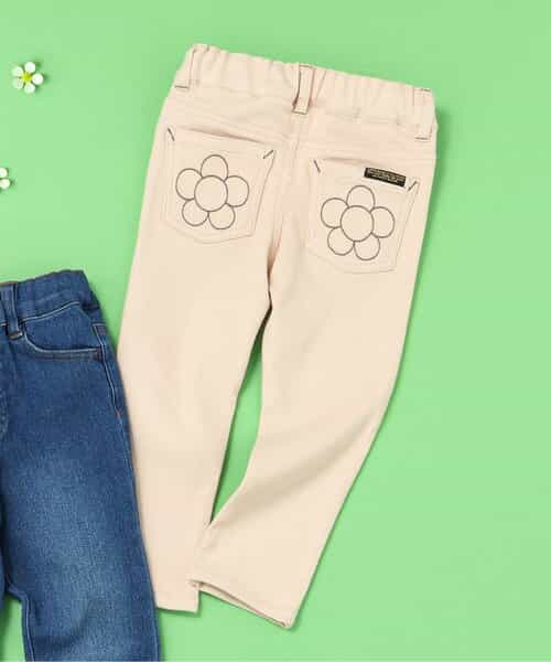 あったかストレートエブリパンツ  10分丈