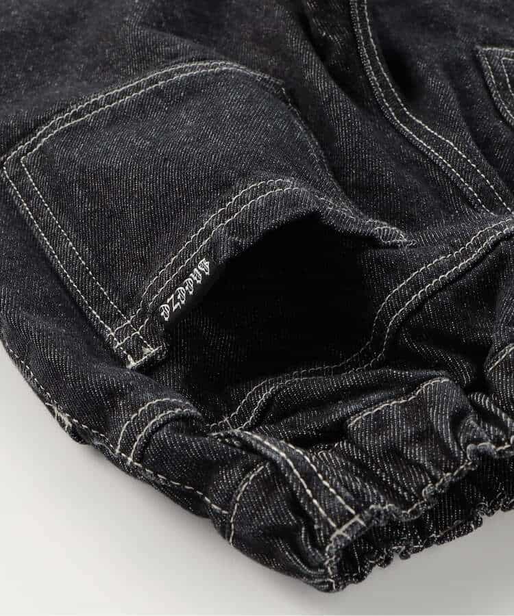 ペイントワイドパンツ  10分丈_1003395
