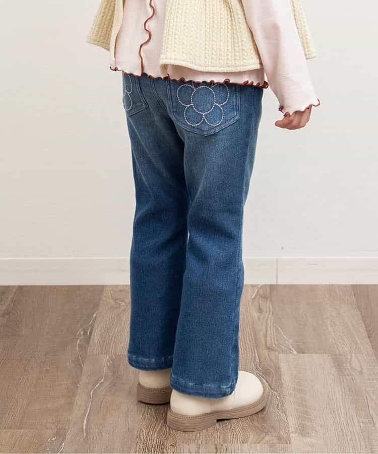 あったかフレアエブリパンツ  10分丈