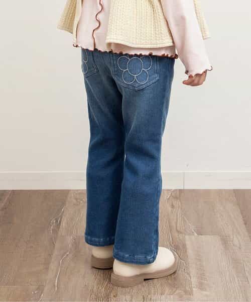 あったかフレアエブリパンツ  10分丈