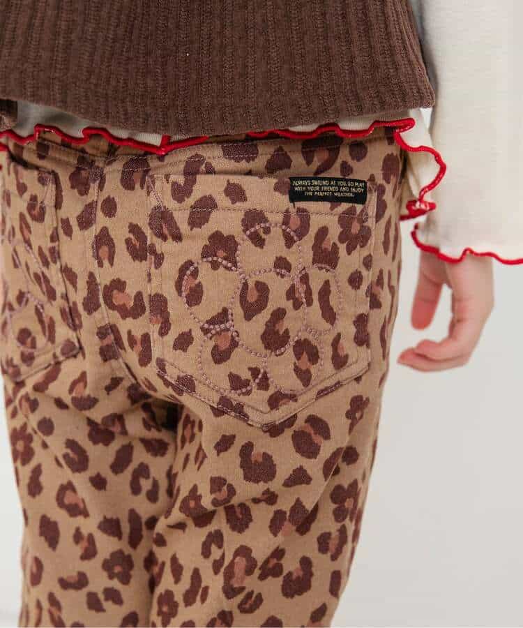 あったかフレアエブリパンツ  10分丈 スーパーストレッチ_989581