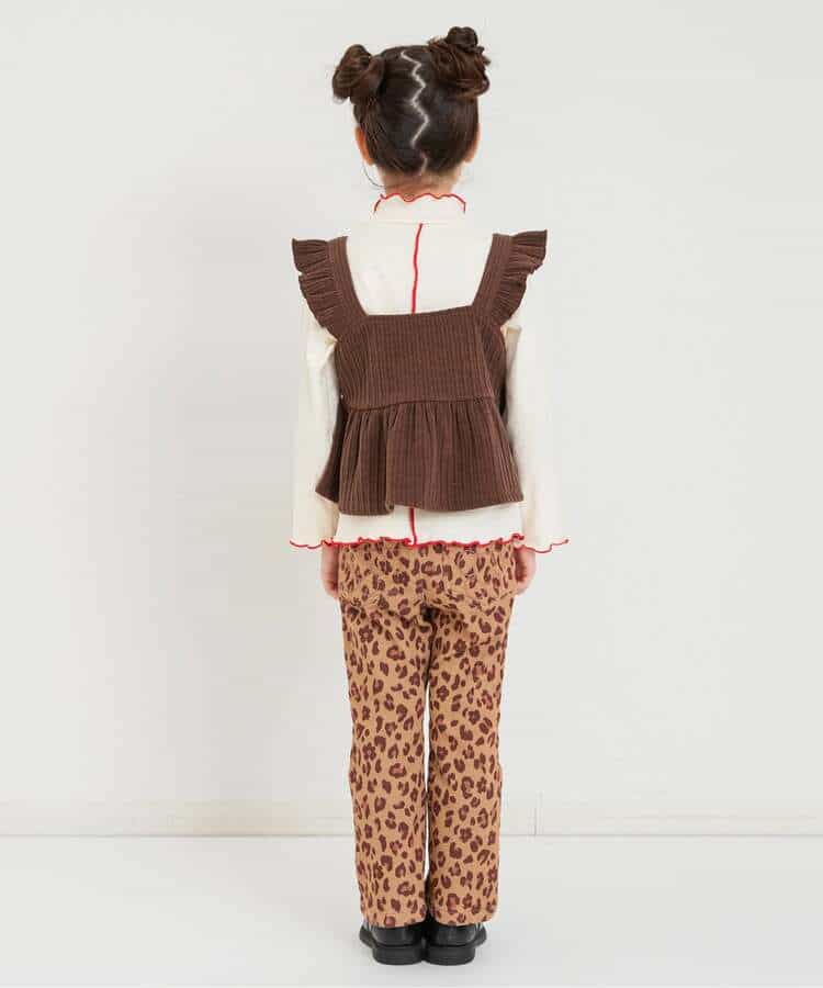 あったかフレアエブリパンツ  10分丈 スーパーストレッチ_989583