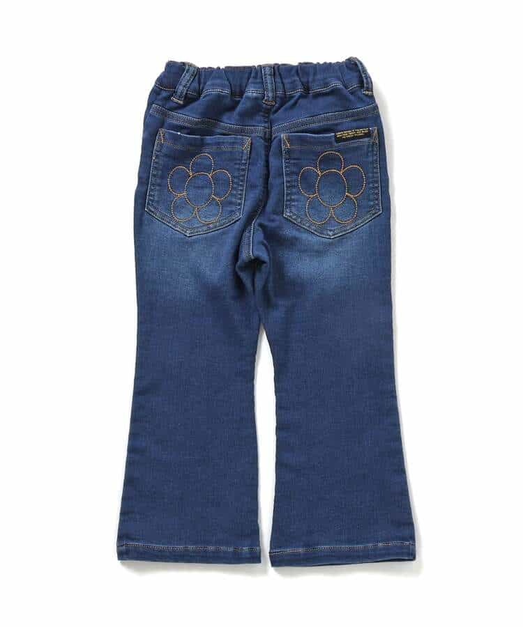 あったかフレアエブリパンツ  10分丈 スーパーストレッチ_989597