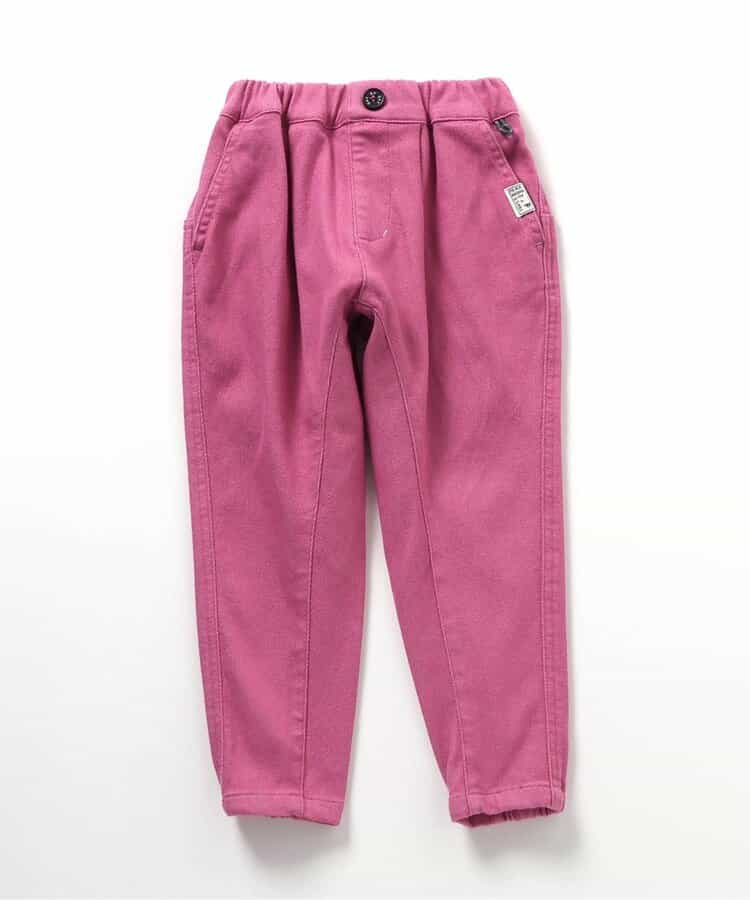 ★SALE★あったかラフテーパードパンツ_裏起毛 10分丈