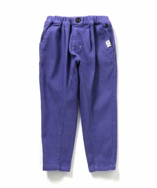 ★SALE★あったかラフテーパードパンツ_裏起毛 10分丈