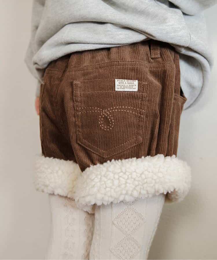 ★SALE★あったか裾ボアショートパンツ