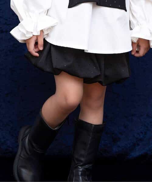 Belchic キラキラボトム  ショート丈