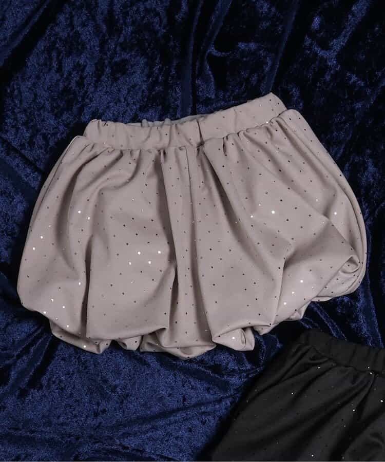 Belchic キラキラボトム  ショート丈