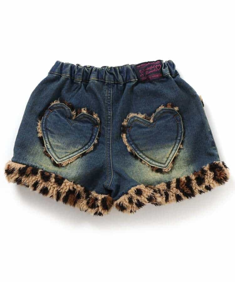 裾ボアショートパンツ_989608