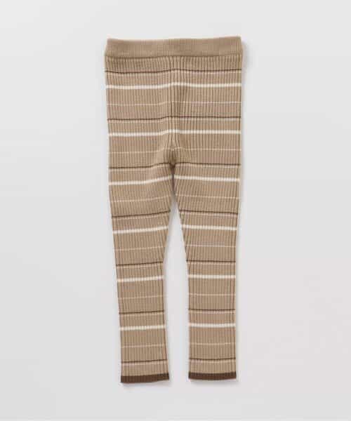 ★SALE★もちもちリブニットレギンス 10分丈