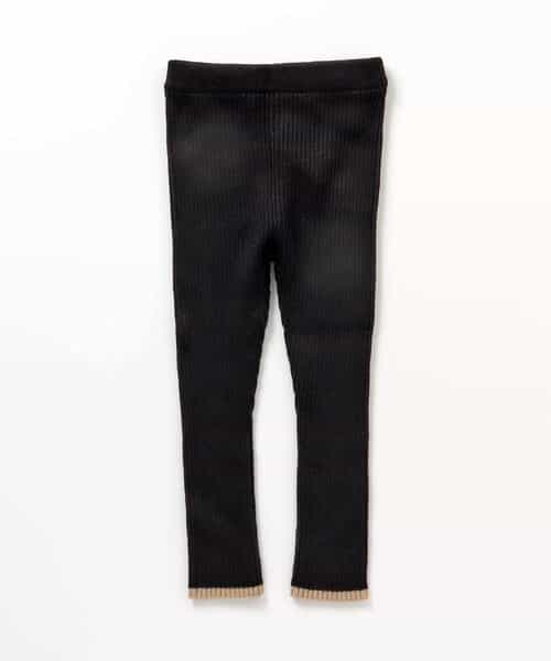 ★SALE★もちもちリブニットレギンス 10分丈