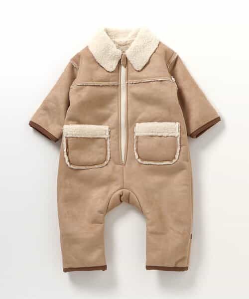 Bpop ムートンジャンプスーツ