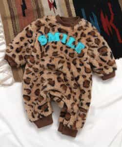 Bpop もこもこカバーオール