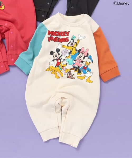 【ディズニー】ミッキー&フレンズ/カバーオール