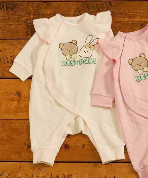 Bpop GIRLSキルトカバーオール