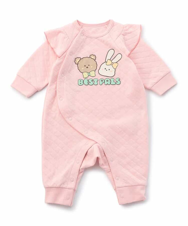 Bpop GIRLSキルトカバーオール