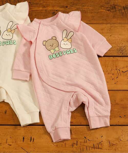 Bpop GIRLSキルトカバーオール