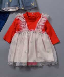 【リンク】Belchic ベビーおめかしキラキラワンピ