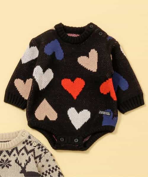 【リンク】総柄バリエーションニットボディオール