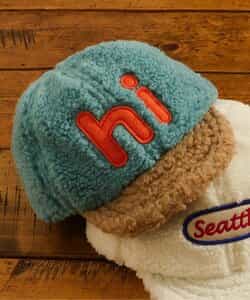 Bpop もこもこベビーキャップ