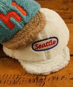 Bpop もこもこベビーキャップ