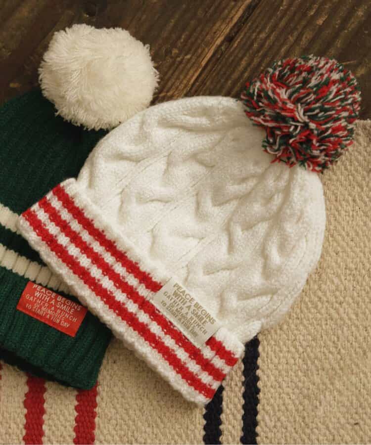 ★SALE★ベビー梵天ニット帽