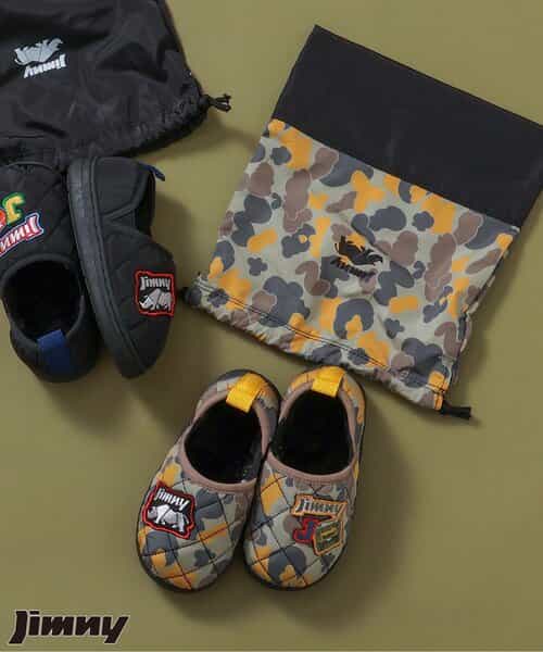 【リンク】Jimnyコラボ ワッペンキルトシューズ（キッズサイズ）