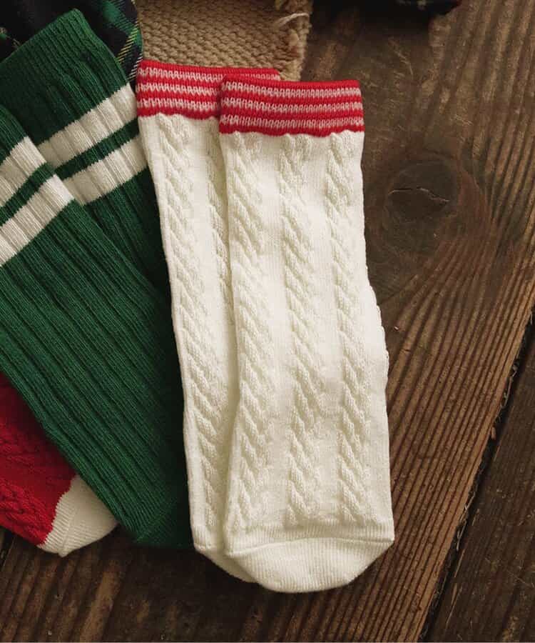 3P対象 ベビーニーハイソックス