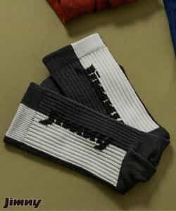 Jimnyコラボ 配色ロゴ＆モチーフソックス