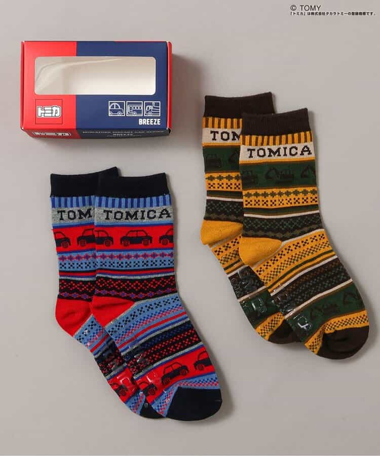 TOMICA×BREEZE 2Pセットノルディックソックス