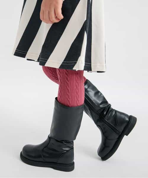 ★SALE★ケーブル編みタイツ