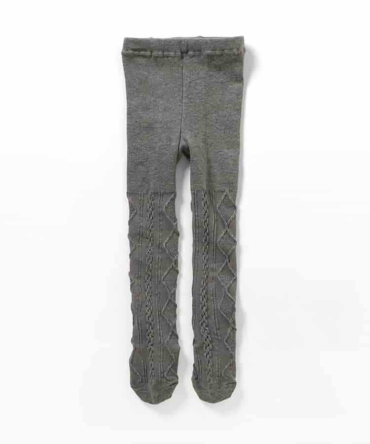 ベビーケーブルタイツ