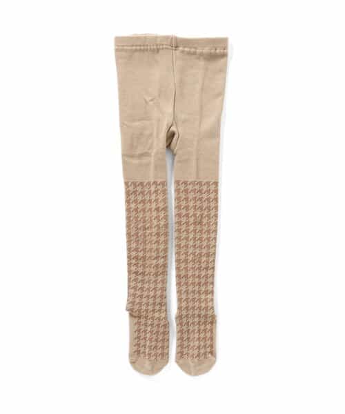 ★SALE★モノトーン総柄タイツ