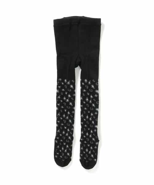 ★SALE★モノトーン総柄タイツ