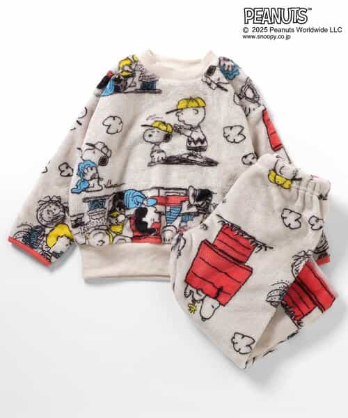 PEANUTS フリースパジャマ